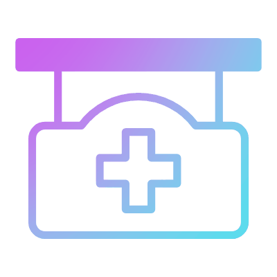 Medical Sign, Animated Icon, Gradient
