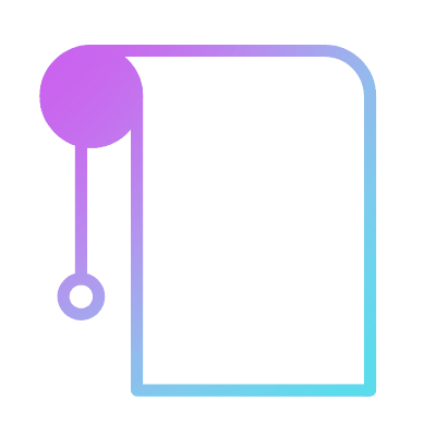 Roller Blind, Animated Icon, Gradient