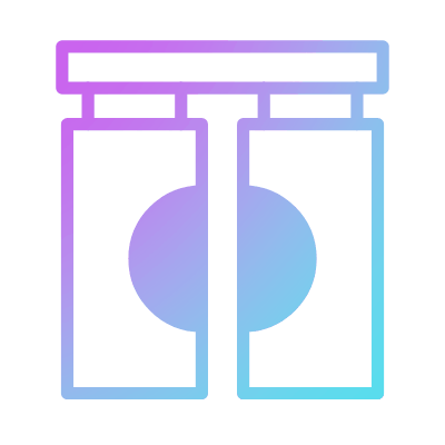 Noren, Animated Icon, Gradient