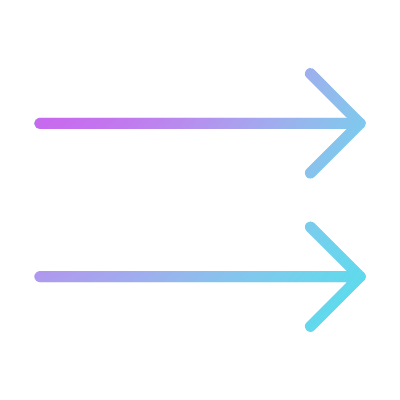 Arrows Right, Animated Icon, Gradient