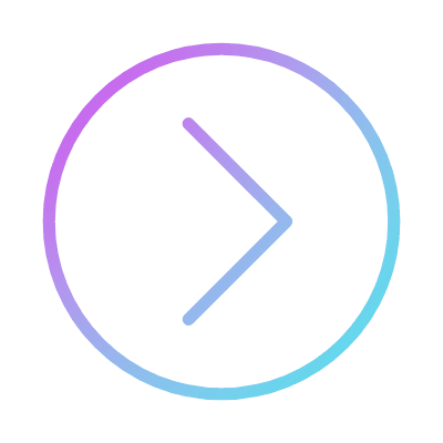 Chevron Right, Animated Icon, Gradient