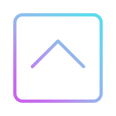 Chevron Up, Animated Icon, Gradient