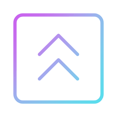 Chevrons Up, Animated Icon, Gradient