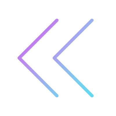 Chevrons Left, Animated Icon, Gradient