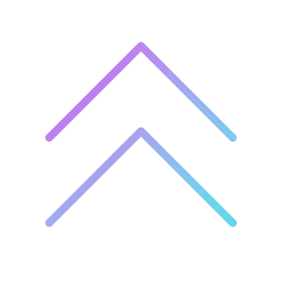 Chevrons Up, Animated Icon, Gradient