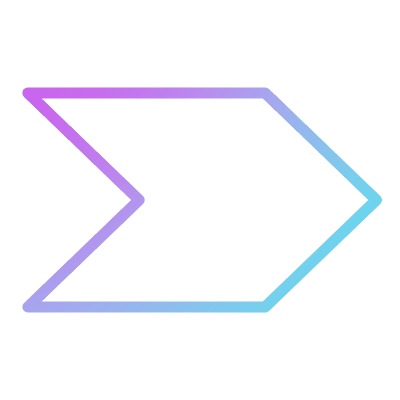 Right Chevron, Animated Icon, Gradient