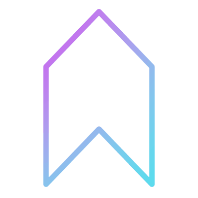Chevron Up, Animated Icon, Gradient