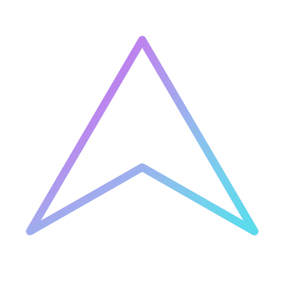 Up Arrow, Animated Icon, Gradient