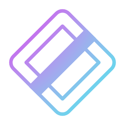 End Priority Road, Animated Icon, Gradient