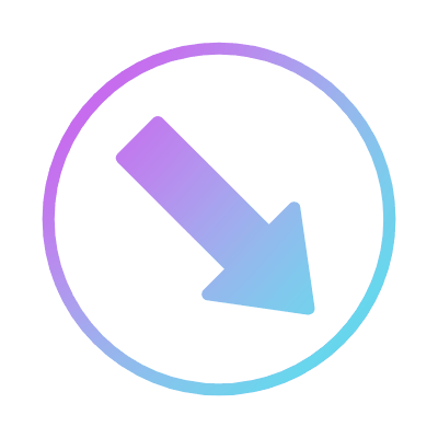 Keep Right, Animated Icon, Gradient