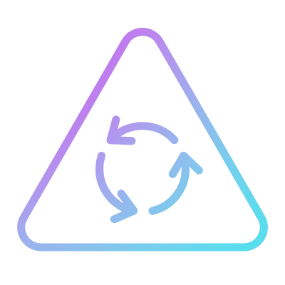 Rondabout, Animated Icon, Gradient