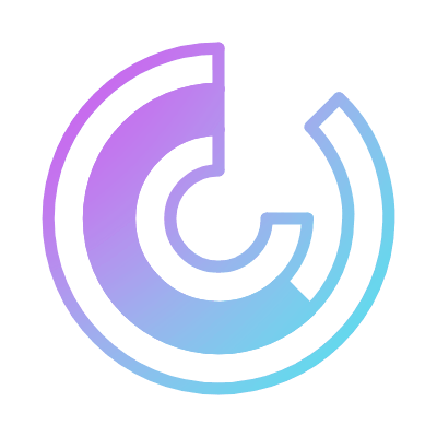 Bar chart radial, Animated Icon, Gradient