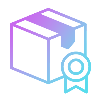 Box Badge, Animated Icon, Gradient