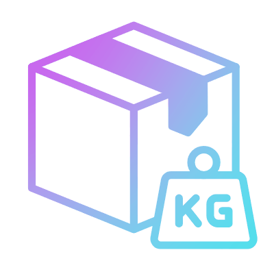 Box Weight, Animated Icon, Gradient