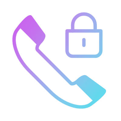 Phone Lock, Animated Icon, Gradient