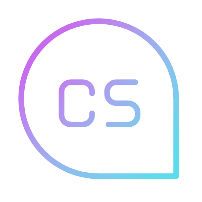 Chat Czech, Animated Icon, Gradient