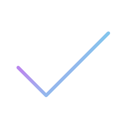 Check, Animated Icon, Gradient