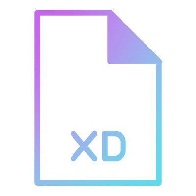 File XD, Animated Icon, Gradient