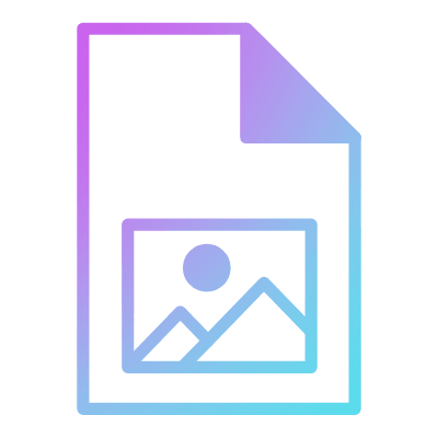 File Image, Animated Icon, Gradient