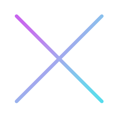 Cross, Animated Icon, Gradient