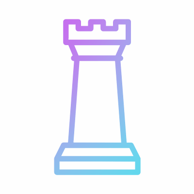 Chess, Animated Icon, Gradient