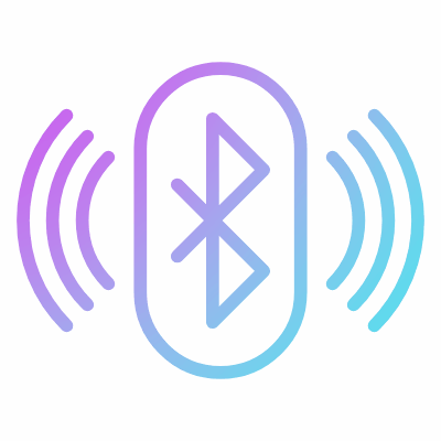 Bluetooth, Animated Icon, Gradient