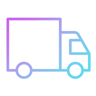 Truck, Animated Icon, Gradient