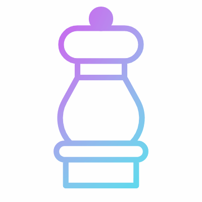 Pepper, Animated Icon, Gradient