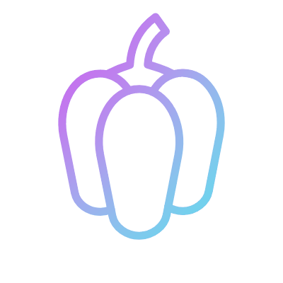Paprika, Animated Icon, Gradient