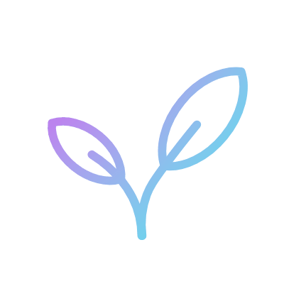 Plant, Animated Icon, Gradient