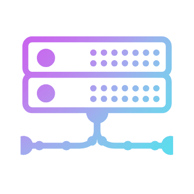 Server, Animated Icon, Gradient