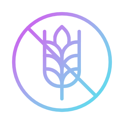 Wheat Ban, Animated Icon, Gradient