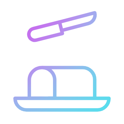 Butter, Animated Icon, Gradient