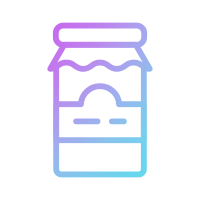 Jam, Animated Icon, Gradient