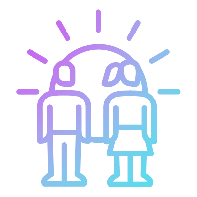 Kids Sun, Animated Icon, Gradient