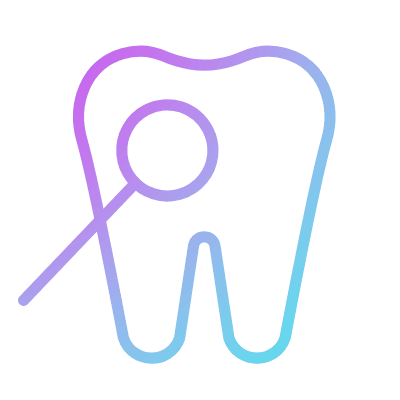 Dental Care, Animated Icon, Gradient