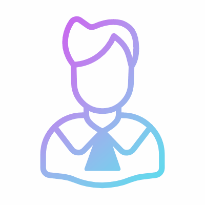Man Lawyer, Animated Icon, Gradient