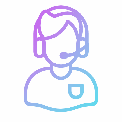 Man Consultant, Animated Icon, Gradient