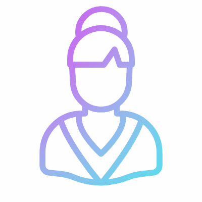 Woman Sweater, Animated Icon, Gradient