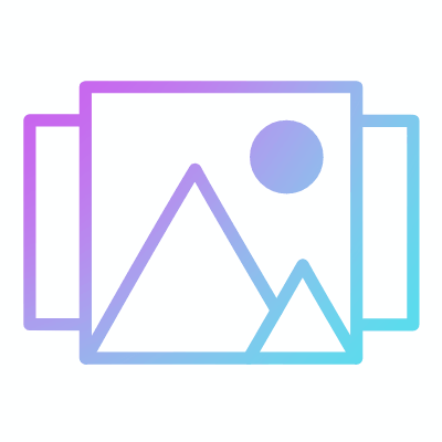 Image Carousel, Animated Icon, Gradient