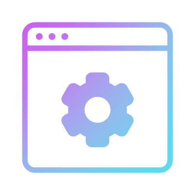 Interface Settings, Animated Icon, Gradient