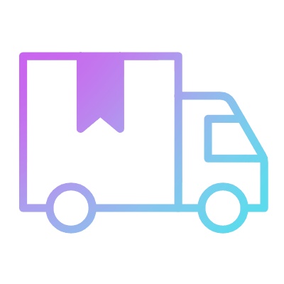 Truck Delivery, Animated Icon, Gradient