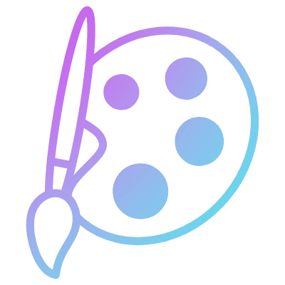 Color Palette, Animated Icon, Gradient