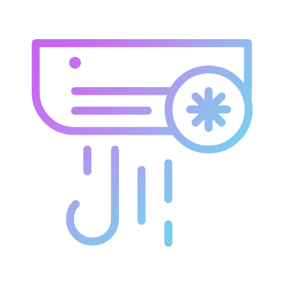 Air Conditioner, Animated Icon, Gradient