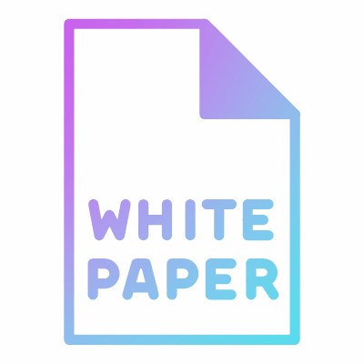 White Paper, Animated Icon, Gradient