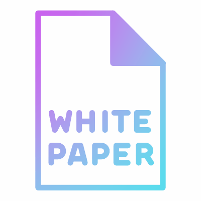 File White Paper, Animated Icon, Gradient
