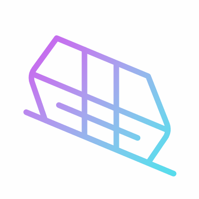 Funicular, Animated Icon, Gradient
