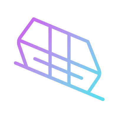 Funicular, Animated Icon, Gradient