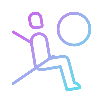 Airbag, Animated Icon, Gradient