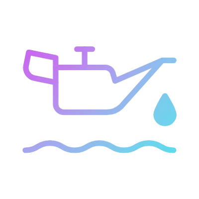 Engine Oil, Animated Icon, Gradient